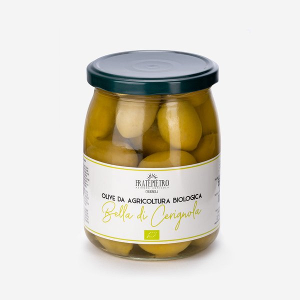 Olives biologiques “Bella di Cerignola”